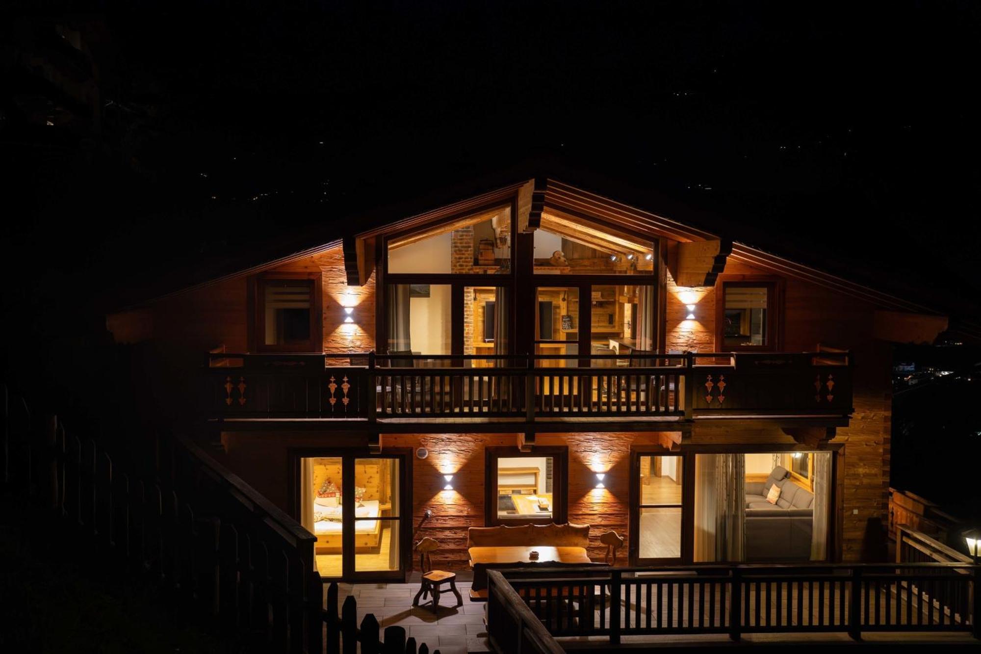 Alpen Chalet Wohnung "Martha" Zellberg Esterno foto